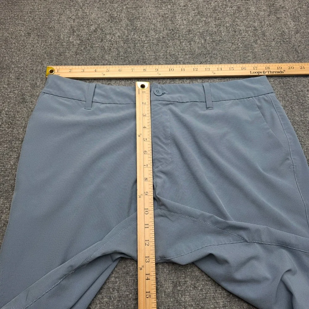 Hang‎ Ten Men's Performance Hybrid Shorts Size 34 Gray Textured Golf Casual